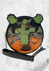 Post Mortem Bootique Shape Shifter Purse - Swamp Monster
