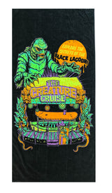 60x30 Creature Cruise Beach Towel