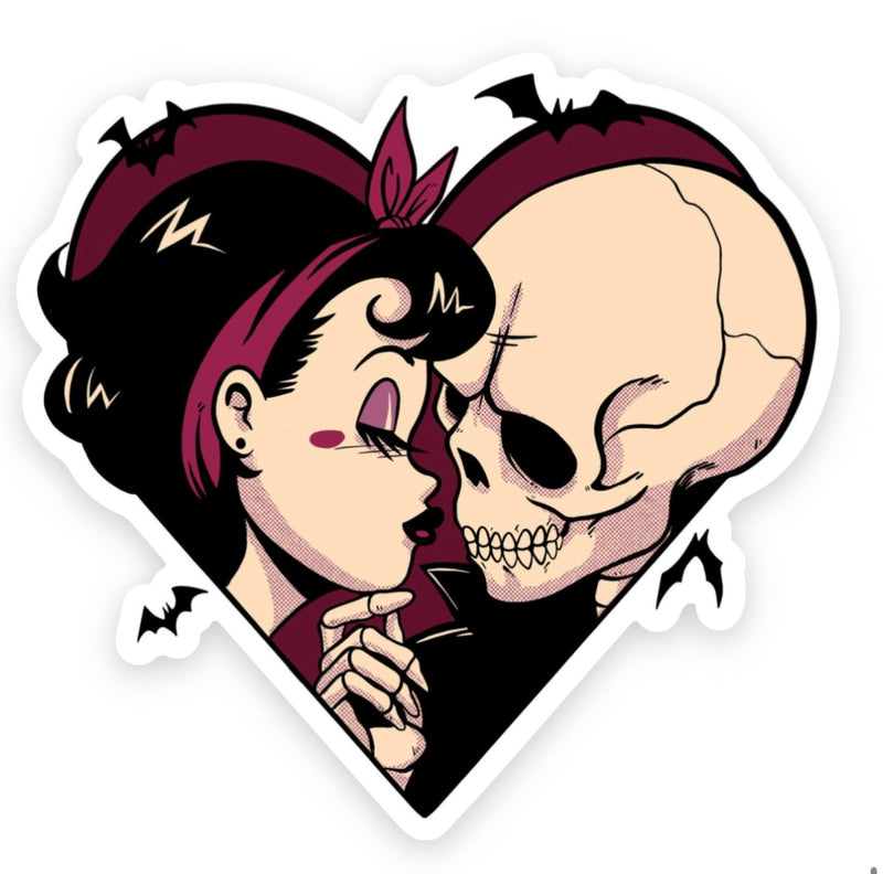 4" Vinyl Sticker - The Kiss