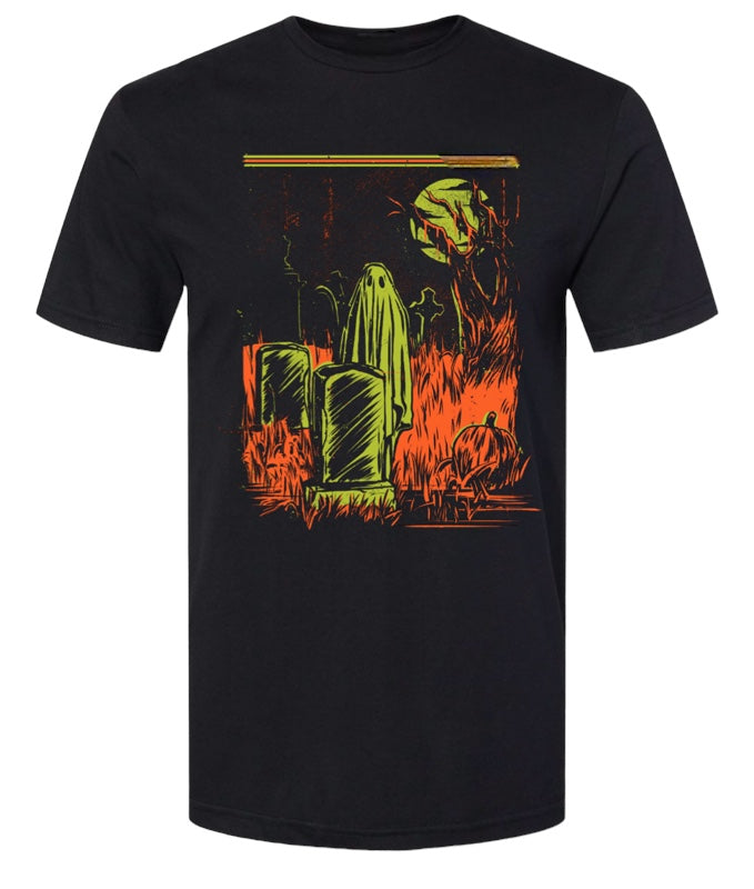 Ghost In Graveyard