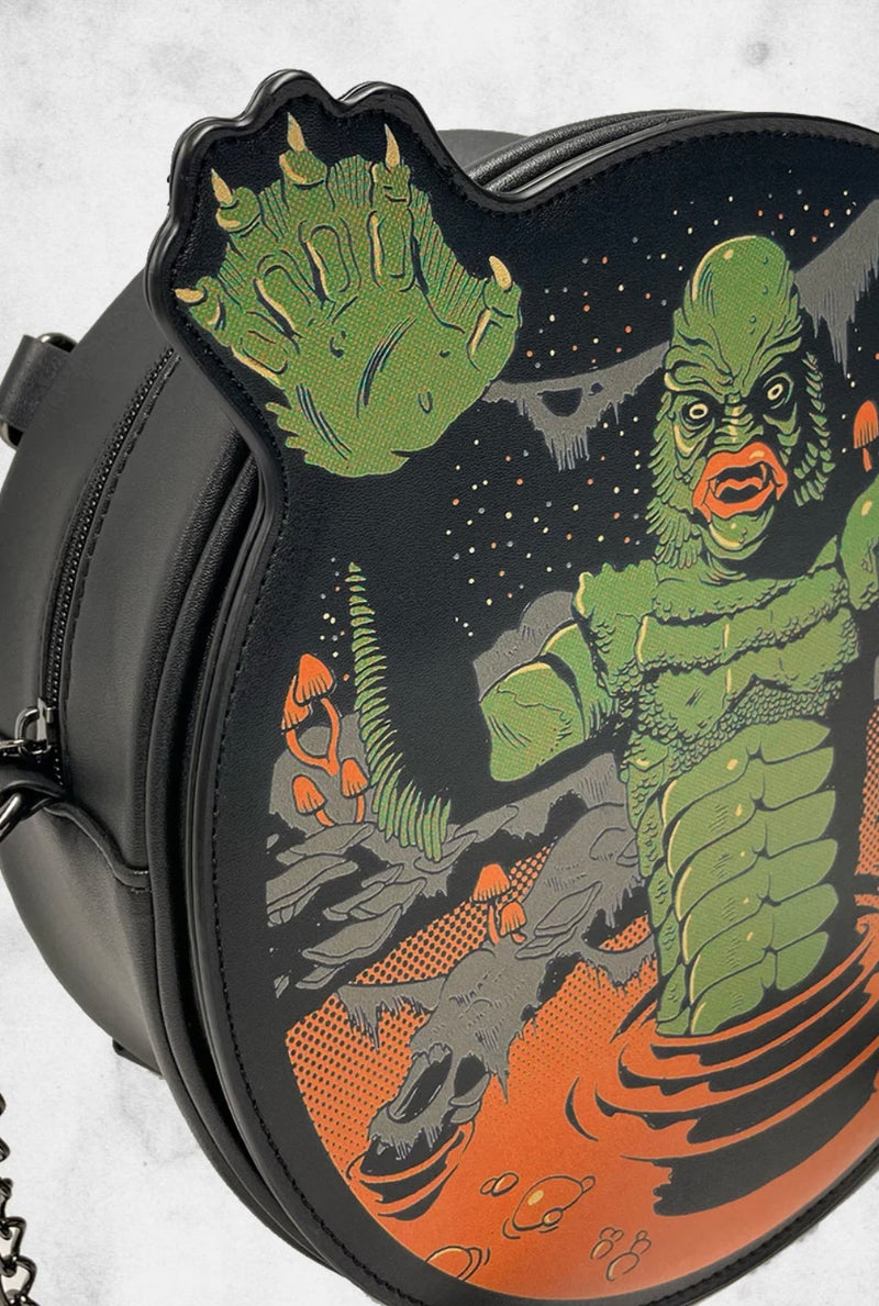 Post Mortem Bootique Shape Shifter Purse - Swamp Monster