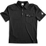 Black Logo Polo