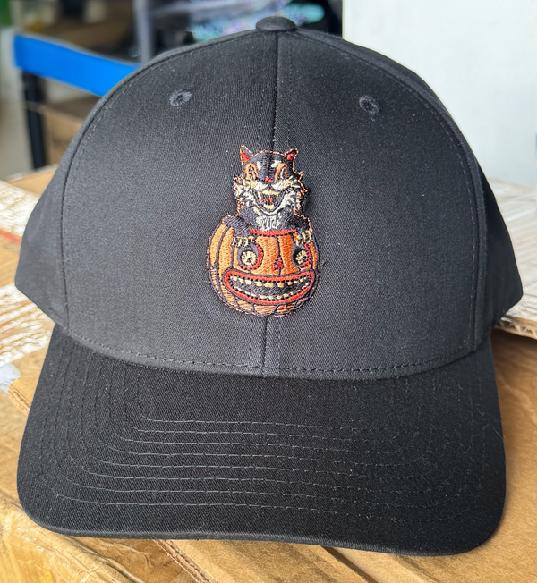 Vamp Kitty Structured 6 Panel Hat