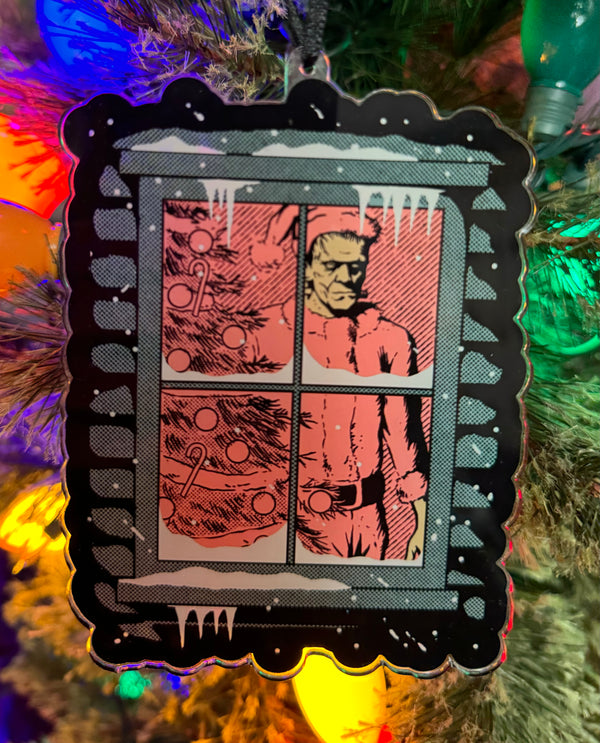 5" Frank is Watching Acrylic Ornament