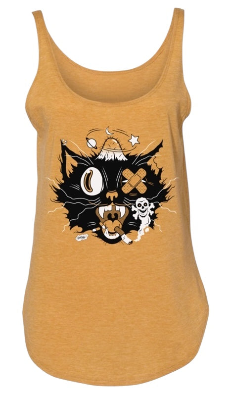 Kitty Mess Tank - (SHIPS MAY 23)