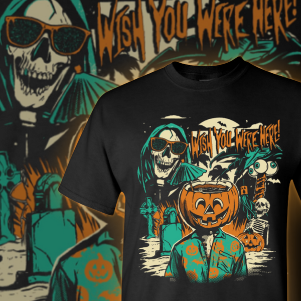 Wish You Were Here! (Black)