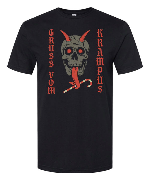 Candy Cane Krampus Tee