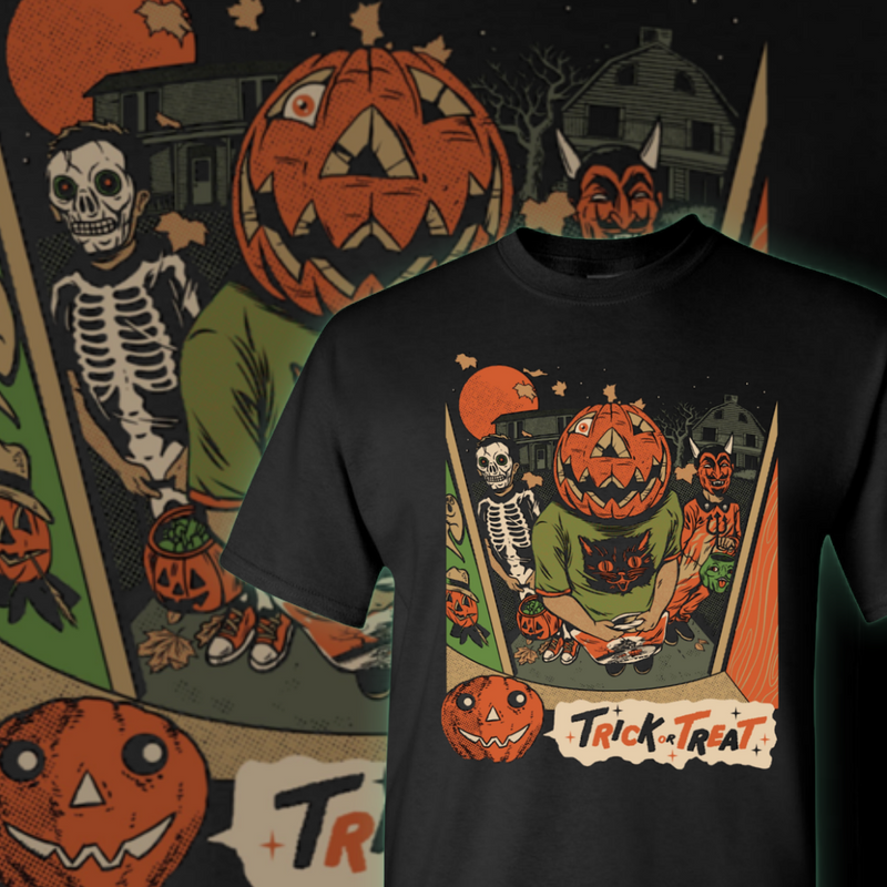 Trick or Treaters Tee (Front)