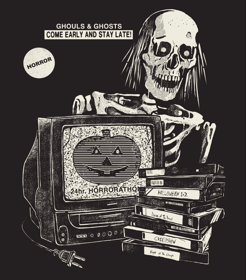 HORRORATHON SKELETON TEE