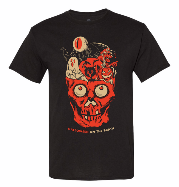 Halloween On The Brain Tee