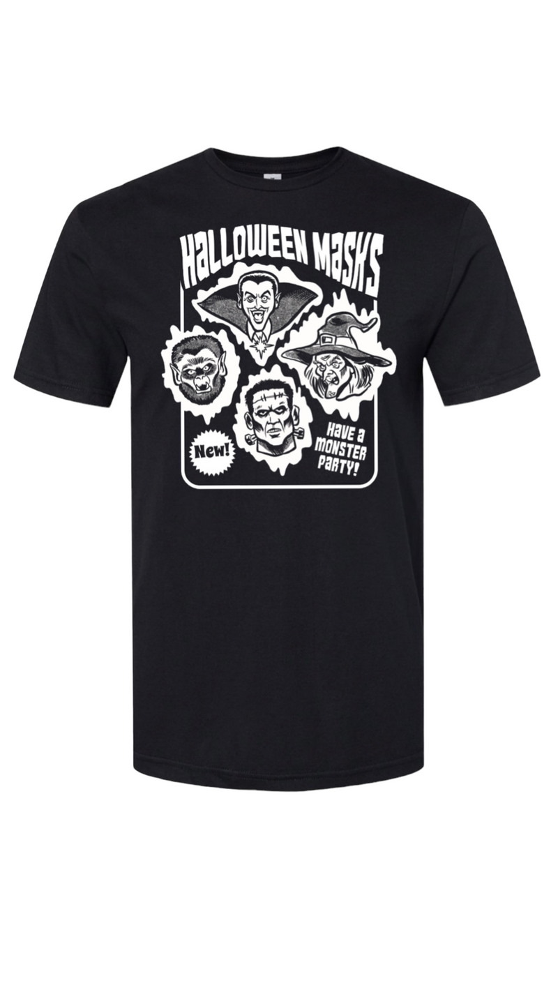 Monster Masks Party Tee