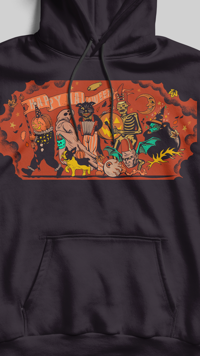 The Happy Halloween Band Hoodie