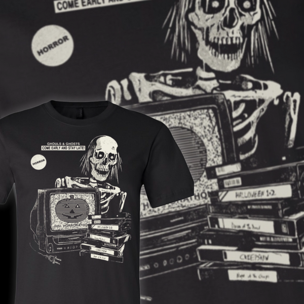 HORRORATHON SKELETON TEE