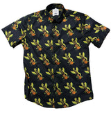 Halloween Character Totem Button Up Shirt