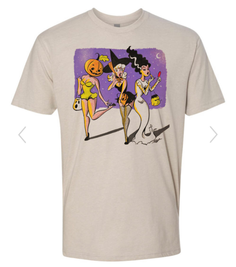 Trick or Treat Ladies Tee